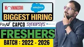 Morningstar, Salesforce Recruitment Drive Announced | Payu, Capco, UBS,  Synopsys Jobs  Register Now