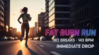 Cardio Running Fat Burn Workout Music &ndash; Sunrise City Sprint 142 BPM