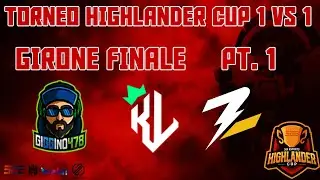 I MIGLIORI MOMENTI del Torneo Highlander Cup 1 Vs 1 Parte 1