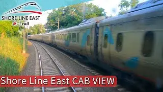 CT Rail's Shore Line East FULL RIDE from East of Old Saybrook to New Haven Union Station | CT Rail