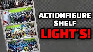 How to Light Your Action Figure Shelves Like a Pro || Action Figure Freak