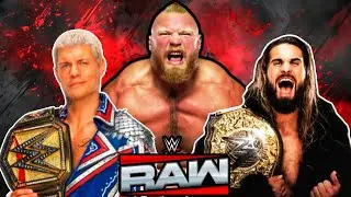 WWE RAW LIVE STREAM FULL SHOW FAN REACTIONS SEPTEMBER 22ND 2025 CODY RHODES VS SETH ROLLINS