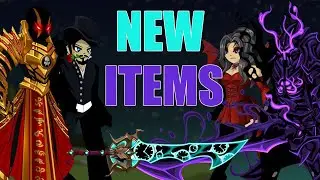 AQW New Maligant Doomknight + Golden Hex of Nulgath! Timeless Blade of Doom and lots More!