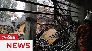 [14/02/2020] Two workers trapped in construction site mishap in Taman Desa rescued