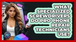 What Specialized Screwdrivers Do Pro Phone Repair Technicians Use? - Phone Fix and Features