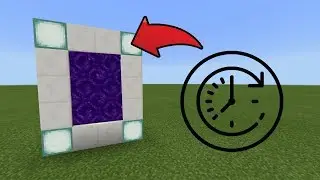 How To Make a Portal to the Future Dimension in MCPE (Minecraft PE)