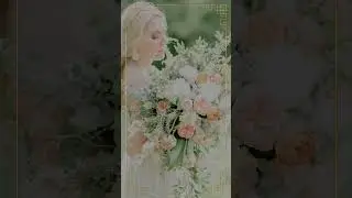 White and peach colour palette wedding flowers Vancouver BC