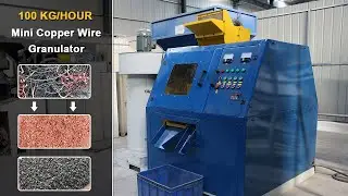 Small-Scale Cable Recycling: 100 kg/h Mini Copper Recovery System