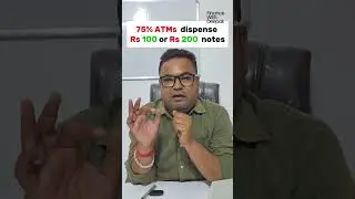 Small Notes, Big Relief!. ATM ₹100/₹200 Made Easy. #Money #finance #upsc #rbi #centralbank #ssc