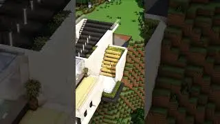 Download now Modern House Layer by Layer guide and World files in Bio  #minecraft #minecraftbuilding