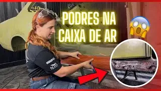 RECONSTRUÇÃO DA CAIXA DE AR DO OPALA - (Dicas de Funilaria) Parte 1 - Operação Opala