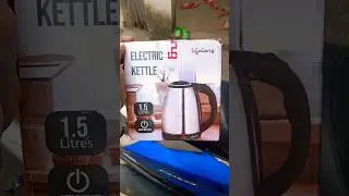 ☕ Lifelong 1.5L Electric Kettle ⚡ | 1500W, Stainless Steel | Auto Shut-Off | Fast Boiling Rs 500