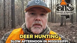 Deer Hunting - Slow Afternoon in Mississippi