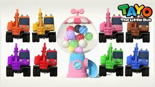 *NEW* Color Song 2 l Poco in Surprise egg l Learn Colors with Tayo the Little Bus l Tayo Color Song