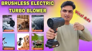 Cordless Turbo Super Power Air Duster Rewiwe||180000RPM  Jet Blower, Car Dryer Air Blower 