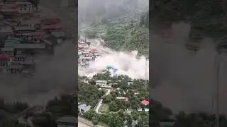 #Uttarakhand cloudburst: Flash floods hit #Uttarkashi; several villagers washed away