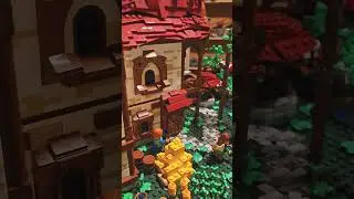 Amazing Lego Medieval House Moc! #lego #legohouse #legomocs