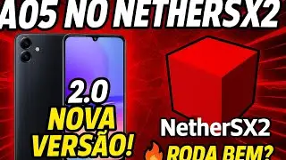 😲 A05 SURPREENDE COM NETHERSX2 2.0! RODA OU PASSA VERGONHA?