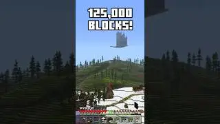Я исправил огромную проблему с ландшафтом в своем Вечном мире #minecraft #foreverworld #minecraft...