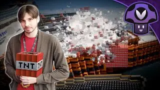 Vinny blows up New York City...in Minecraft