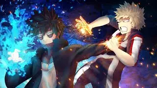 Strike Dabi and Rapid Bakugo Lay Waste To The Lobby 2v3! MY HERO ULTRA RUMBLE!