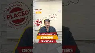 🎓 From Classroom to Career: Digital Marketing Student Success Stories | Web D School Placements