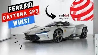 Ferrari Daytona SP3 Just Won The Red Dot Best of the Best 2022 Award