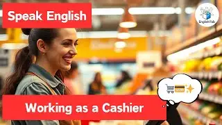 💳【Working as a Cashier】Useful English for Customer Service 🛒💬