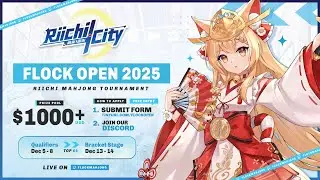 Riichi City Stream #88 - Flock Open 2025 Riichi Mahjong Tournament Top 64 Bracket
