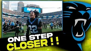 The Carolina Panthers are ONE STEP CLOSER to making the PLAYOFFS!