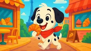 🗼🐶¡Aventuras por el mundo!🌍🗼🎶Canción infantil sobre viajar y soñar