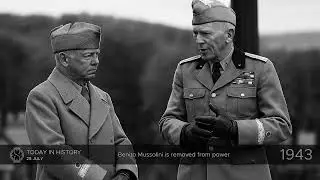 July 25, 1943: Benito Mussolini is removed from power