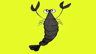🔶Easy fish drawing for kids 🔶shrimp fish drawing 🔶How to draw a Fish 🔶চিংড়ি মাছ আঁকার নিয়ম #shorts
