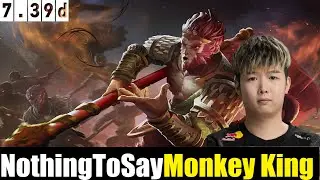 🤯 NothingToSay [Monkey King] MID 7.39D - DOTA 2 HIGHEST MMR MATCH#dota2 #dota2gameplay