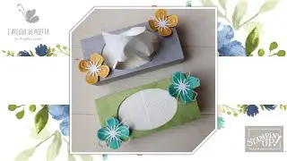 Boîte pour mouchoirs de poche