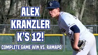 Old Tappan 5 Ramapo 1 | HS Baseball | Alex Kranzler CG + 12 Ks!