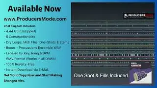 Dhol Kingdom - Bhangra Sound Pack - Dhol Loop Pack - Producers Mode