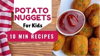 Potato Nuggets Recipe | Easy and Quick snack for kids Lunchbox 