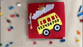 Little Hands Learning Numbers 💛 | Maths Quiet Book