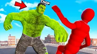 OVERGROWTH CHOP BECOME HULK AND BEAT RED GANG CHALLENGE