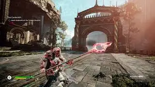 Godfall the Godsmith Get New Weapon Rezai Epic Polearm