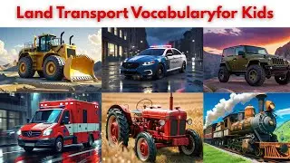 Learn Transport Names| Vehicles Name | Mode of Transport | Basic English Learning