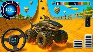 Monster Truck Mega Ramp Extreme Racing | Mega Ramp Monster Truck Racing | Android Gameplay