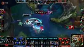DIG vs FSN - Hecarim Gamsu 1v4 Play - League of Legends
