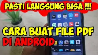 cara membuat file pdf di android