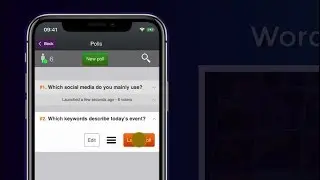 Polls with Evenium ConnexMe