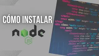 ✔ Como INSTALAR NODE JS en WINDOWS 10 | 2024