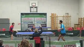Eredivisie Gabrielius Camara versus Clement Chobeau halve finale december 2023