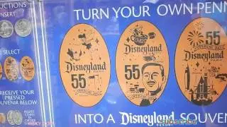 V#365 HSKY Collecting Disney DIAMOND PENNY celebrating 60th anniversary Disneyland 2015 HD