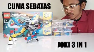 HELIKOPTER JOKI 3 IN 1 | LEGO Creator 31094 Unboxing, Speed Build, Review (Part 2)